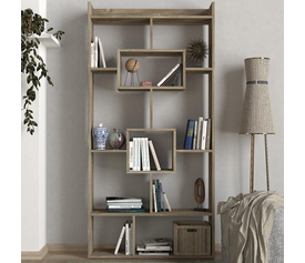 Βιβλιοθήκη Kinaros Sonoma 90x22x182cm