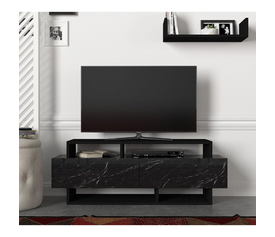 Έπιπλο Τηλεόρασης Sarakino Μαύρο 120x30x44cm