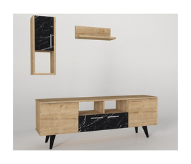 Σύνθετο UTAH Sapphire/Καφέ Μοριοσανίδα 140x29.5x46cm