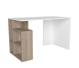 Γραφείο ANTIKERI Λευκό/Φυσικό Μοριοσανίδα/Μελαμίνη 120x60x74cm