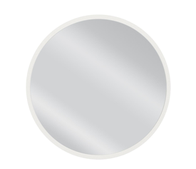 Καθρέπτης Τοίχου MAKUR Λευκό Μοριοσανίδα/Γυαλί 60x60cm