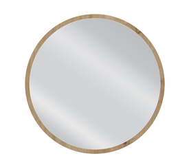 Καθρέπτης Τοίχου MAKUR Φυσικό Μοριοσανίδα/Γυαλί 60x60cm