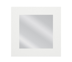 Καθρέπτης Τοίχου AAINA Λευκό Μοριοσανίδα/Γυαλί 90x90cm