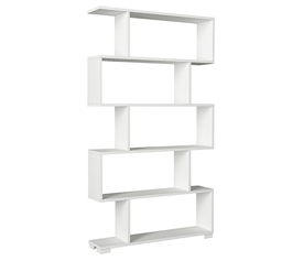 Βιβλιοθήκη MONTONI Λευκό Μοριοσανίδα/Μελαμίνη 90x20x160cm