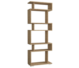 Βιβλιοθήκη OSMOND Φυσικό Μοριοσανίδα/Μελαμίνη 60x20x157cm