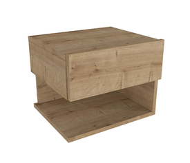 Κομοδίνο ABELL Φυσικό Μοριοσανίδα/Μελαμίνη 40x35x32cm