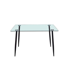 Τραπέζι MONARCH Διάφανο 120x70x75cm