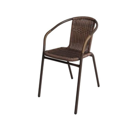 Πολυθρόνα Rattan Mercury Καφέ 54x61x73cm