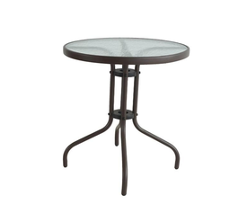 Τραπέζι Μεταλλικό EARTH Γκρι Φ70x70cm