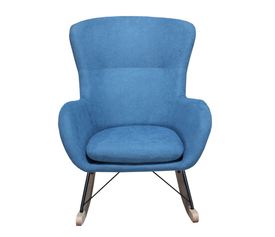 Πολυθρόνα Melvin Μπλε 77x106x95cm