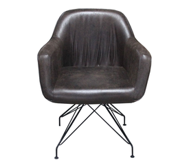 Πολυθρόνα Joel Καφέ 66.5x64x82cm