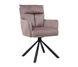 Πολυθρόνα WYATT Σάπιο Μήλο Ύφασμα/Μέταλλο 60x67x93cm