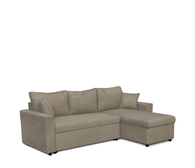 Καναπές Γωνιακός  Αναστρέψιμος ULUA Μπεζ 225x148x81cm