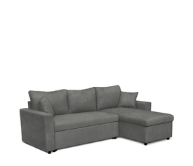 Καναπές Γωνιακός Αναστρέψιμος ULUA Γκρι 225x148x81cm