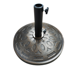 Βάση Ομπρέλας ArteLibre SOCOTRA 15kg Μαύρο Τσιμέντο/Πλαστικό 48x8cm