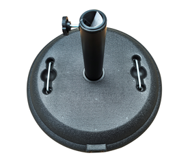 Βάση Ομπρέλας ArteLibre KODIAK 22kg Μαύρο Τσιμέντο/Πλαστικό 46.5x33cm