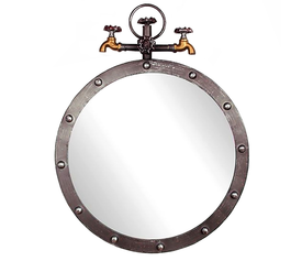 Καθρέπτης Τοίχου Μέταλλο 45x55x3.5cm