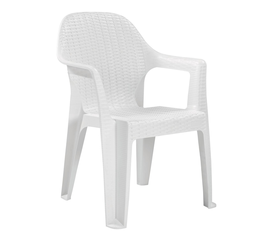 Καρέκλα Κήπου ORG Λευκό Πλαστικό 60x50x80xcm