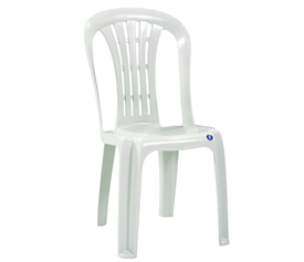 Καρέκλα Κήπου EGE Λευκό Πλαστικό 51x45x88cm