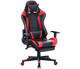 Καρέκλα Γραφείου Gaming SLIGO Κόκκινο/Μαύρο PVC 70x55x122-131cm