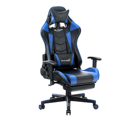 Καρέκλα Γραφείου Gaming SLIGO Μπλε/Μαύρο PVC 70x55x122-131cm