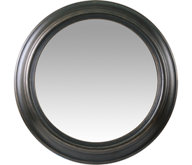 Καθρέπτης Τοίχου Μαύρο Πλαστικό Φ76.2x5.8cm