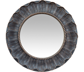 Καθρέπτης Τοίχου Μαύρο Πλαστικό Φ61x5cm