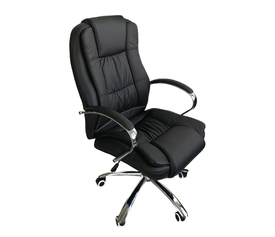 Καρέκλα Γραφείου ArteLibre DUNDEE Μαύρο PU 72x65x113-121cm