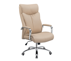 Καρέκλα Γραφείου ELGIN Μπεζ PU 79x62.5x117-125cm