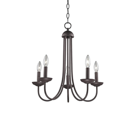 Φωτιστικό Κρεμαστό FERY Πολύφωτο Μαύρο Μέταλλο 40x70cm