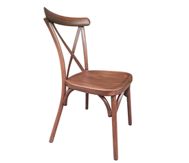 Καρέκλα Κήπου CHAD Μπαμπού Αλουμίνιο 44x52x87cm