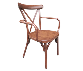 Καρέκλα Κήπου ArteLibre THOMSONS Μπαμπού Αλουμίνιο 52x52x87cm