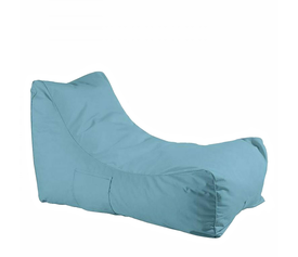 Πουφ Πολυθρόνα CLEM 100% Αδιάβροχο Γαλάζιο Ύφασμα 106x70x67cm