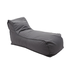 Πουφ Πολυθρόνα GARBO 100% Αδιάβροχο Γκρι Ύφασμα 60x135x70cm