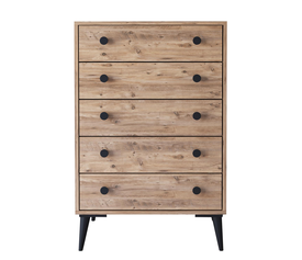 Συρταριέρα AMARI Δρυς Μοριοσανίδα 72x43x114cm