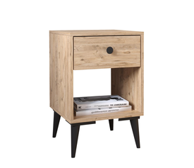 Κομοδίνο AMARI Δρυς Μοριοσανίδα 43x43x67.5cm