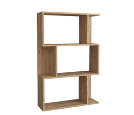 Βιβλιοθήκη IMAMU Δρυς Μοριοσανίδα 53.5x22x108.8cm