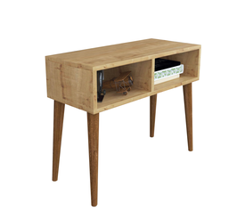 Έπιπλο Τηλεόρασης CHIDINMA Δρυς Μοριοσανίδα/Ξύλο 72x30x60cm