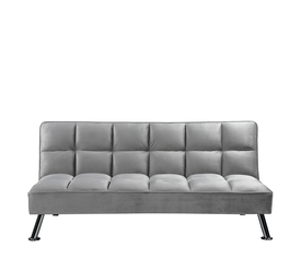 Καναπές Κρεβάτι ALIKA Ανοιχτό Γκρι 190x92x83cm