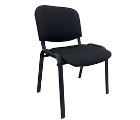 Καρέκλα Επισκέπτη VISTIPRO Μαύρο Ύφασμα/Μέταλλο 40x55x77cm