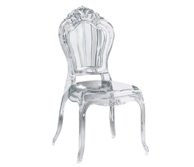 Καρέκλα Catering YORDAN Διάφανο PP 42x52x88cm
