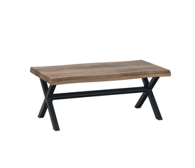 BRICK COFFEE TABLE ΚΑΡΥΔΙ ΜΑΥΡΟ 110x60x45
