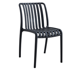 Καρέκλα Κήπου TAHITI Μαύρο PP 60x47x80cm
