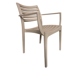 Πολυθρόνα Κήπου BORA-BORA Μπεζ PP 57x57x83cm