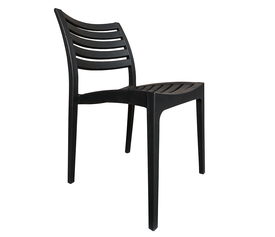 Καρέκλα Κήπου BORA-BORA Μαύρο PP 57x46x83cm