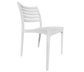 Καρέκλα Κήπου BORA-BORA Λευκό PP 57x46x83cm