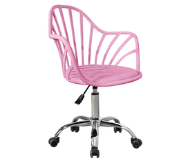 Καρέκλα Γραφείου SRI-LANKA Ροζ PP/PU 56.5x55.5x83cm