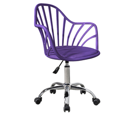 Καρέκλα Γραφείου SRI-LANKA Μοβ PP/PU 56.5x55.5x83cm