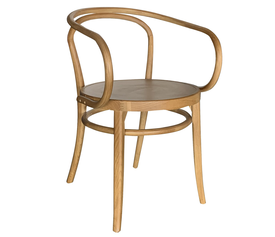 Καρέκλα Επαγγελματική PANDORA Φυσικό Ξύλο 48x48x88cm