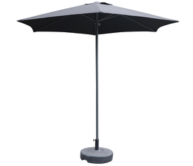 Ομπρέλα Κήπου MELIORE Ανθρακί/Γκρι Αλουμίνιο/Polyester Φ2.5x2.36m